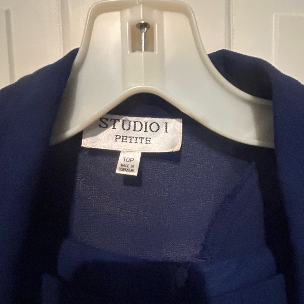 Vintage 2 piece dress set with sheer cover up 10P - Picture 5 of 6